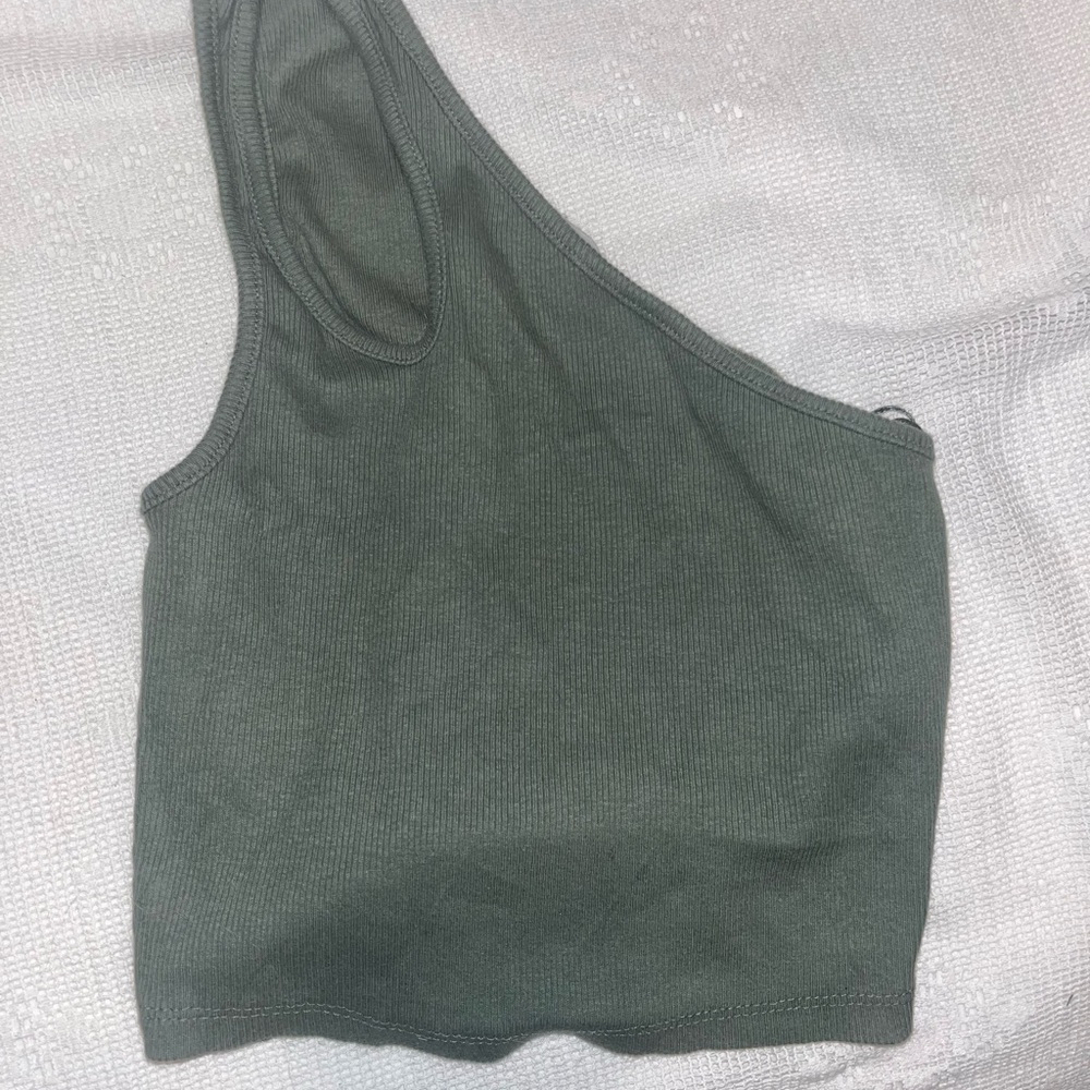 Zara Olive Green Top